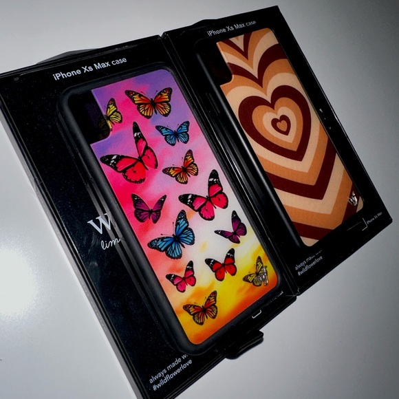 iphone Xs Max Wildflower cases. Two for $38. - Picture 2 of 3